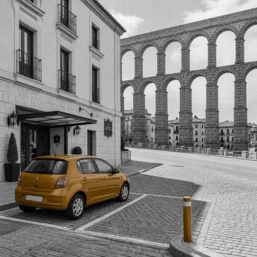 Parking cerca del acueducto de Segovia: cómo elegirlo según tu hotel